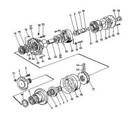 Гидравлический мотор Dynapac 357266 Hydraulic motor, Каток дорожный Dynapac RC45 (Hitachi RC45)